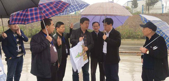 国度级宁乡经济技术开发区戴中亚主任调研领导资源宁乡产业园